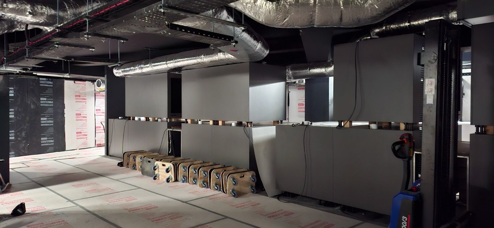 Instalação Sleeping Pods